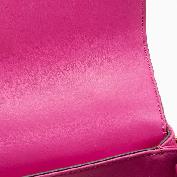 Tory Burch Chevron Leather Kira Top Handle - Picture 13 of 15